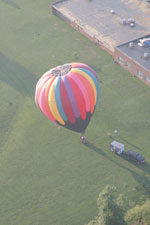 Balloon Taking Off